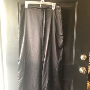 Savage Fenty Black Satin Pajama Set size 2X